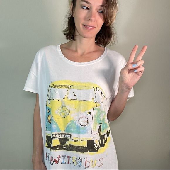 POL Hawii VW Bus Hippie 88 T-Shirt Super Soft & Comfy | Tee - Picture 2 of 10
